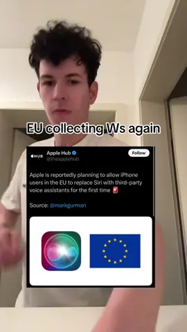 Pretty sure the EU invented collecting Ws 🇪🇺 #fyp #europe #apple 