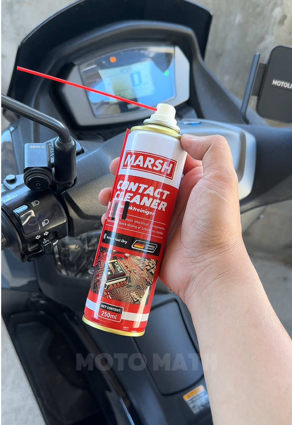 Marsh Contact Cleaner para sa nagloloose na electrical parts #contactcleaner #electricaltips 