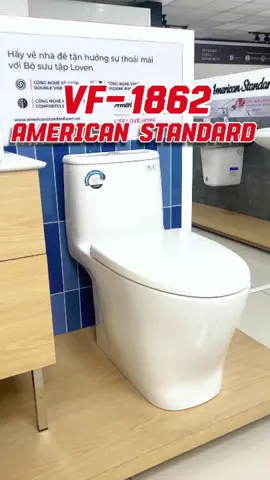 TDM.VN - Review bồn cầu American Standard VF-1862 (VF1862) bàn cầu 1 khối Loven két nước liền xả xoáy kép hãng Mỹ chính hãng #tdmtuanduc #americanstandard #boncau #boncau1khoi #boncauamericanstandard