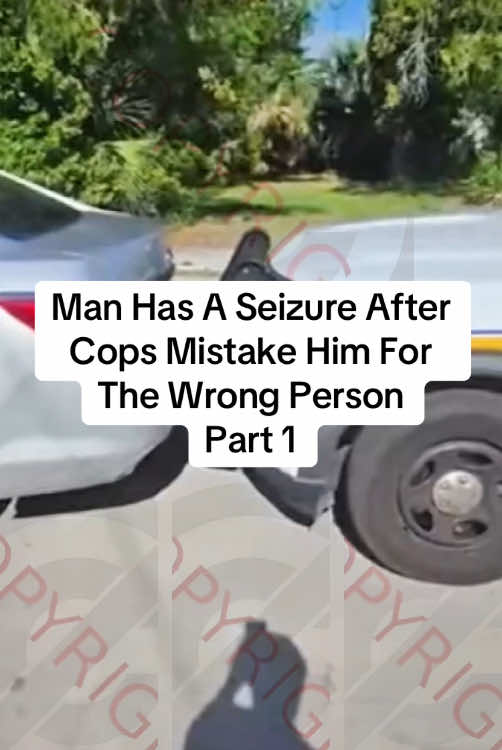Man Has A Seizure After Cops Mistake Him For The Wrong Person #cops #police #lawsuit #unlawful #usa #flypシ #trafficstop #wrong #powertrip #viral 