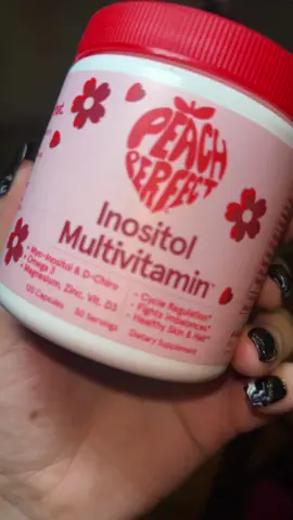 Let’s try this peach perfect#peachperfect #peachperfectinositolmultivitamin #inositolsupplement #pcosproblems 