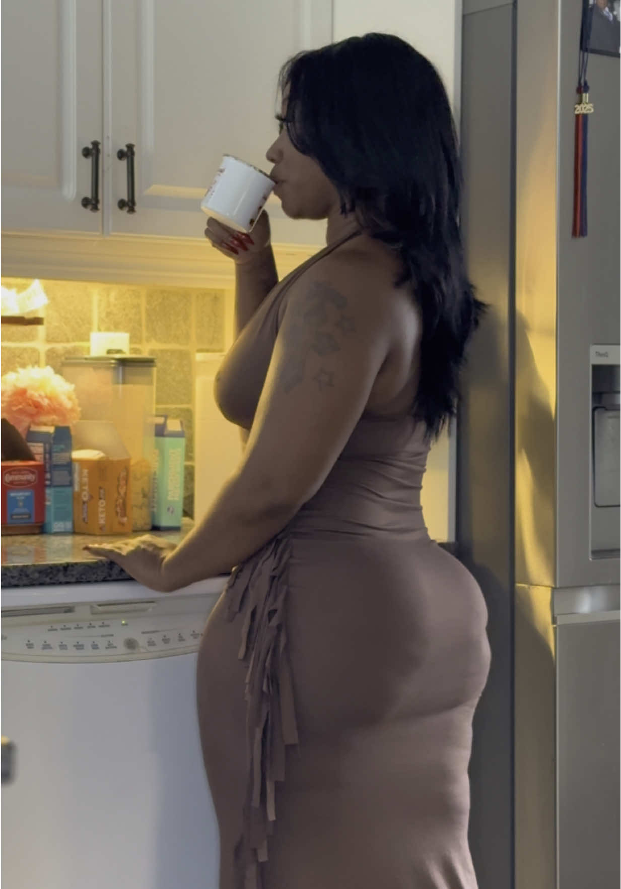 I don’t engage in battles that leave me empty. If there’s no value in the conversation, you can have the last word. Oh, and this dress? Regankay Kollection