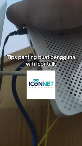 Gimana ni guys?? Apa jangan2 wifi kena oplosan juga!?? #fyp #iconnet #wifi #rto 