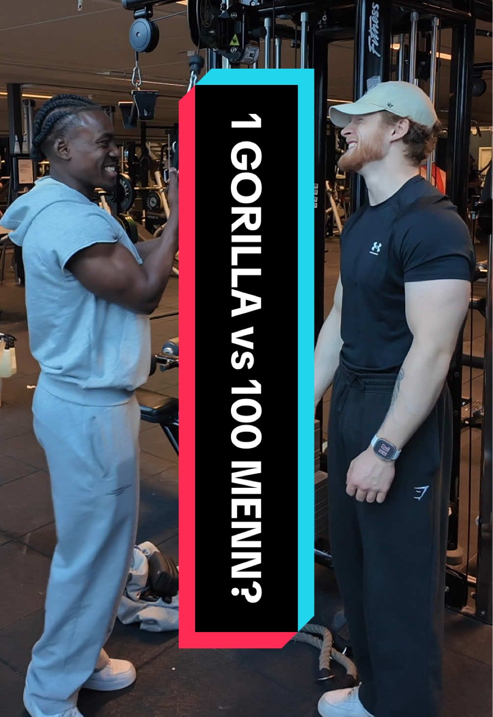 Replying to @madargodkjent hvem vinner? #gorilla #treningsnorge #humor #gym @abdullah.agouda 
