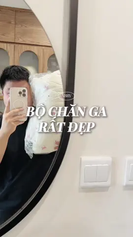 Tiếp tục 1 bộ chăn ga rất đẹp đến từ shop chăn ga ruột của mình 👍🏻👍🏻👍🏻 #anhbeoriviu 