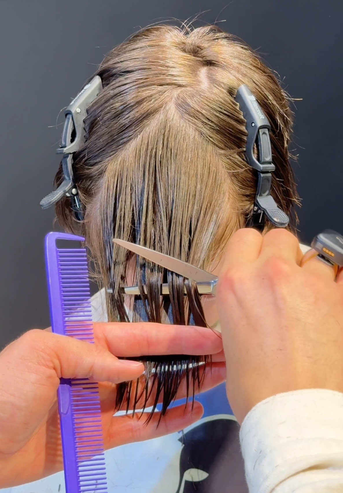 ASMR🎙️Technical Cut💈 #ilkererenhairstudio #haircut #technical 