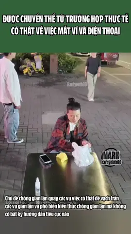 Được chuyển thể từ sự việc có thật. Nếu bạn gặp phải tình huống này, hãy bảo vệ đồ vật có giá trị của bạn #mark🇻🇳 