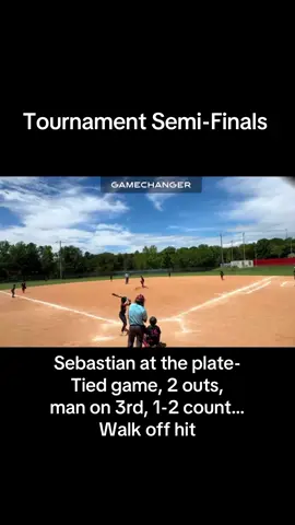 My boy showing up! #sebastian #insane #baseball #baseballislife #winnerwinnerchickendinner #semifinals #walkoff #lovehim #tournamentdays #baseballmama #thatwasacloseone #victory #baseballboys #winninghit 