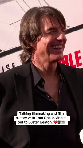 NYC Premiere for Mission: Impossible - The Final Reckoning. Always love talking filmmaking with Tom Cruise. #tomcruise #missionimpossible 