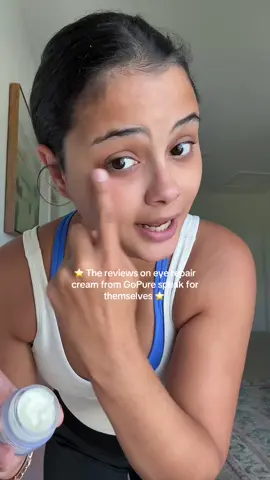 Love every single one of their products. #gopure #eyerepaircream #toppicks #eyecream #skincare 