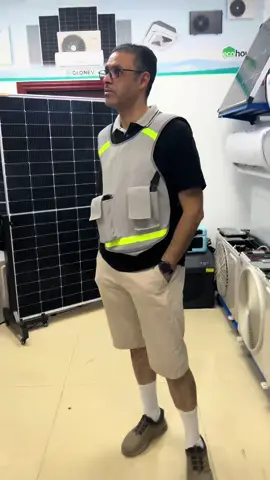 this is the AC COOLING VEST #hvac #aireacondicionado #newex #airconditioner #factory #fabrica #chinafactory #foryou #vest 