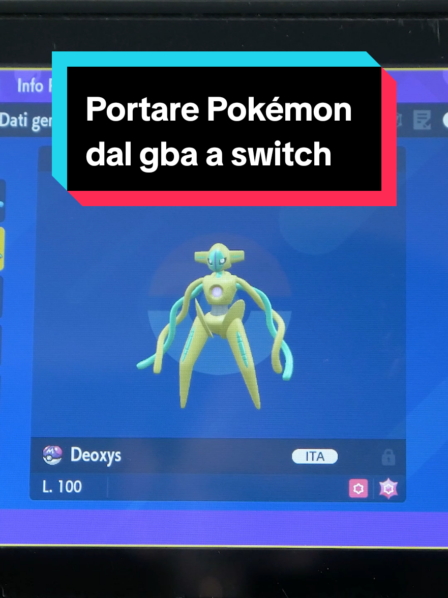 Trasferire i #pokémon dal #gameboyadvance fino alla #nintendoswitch! Seguitemi per altri contenuti #retrogaming #fyp #nintendo #gameboy #gba #pokemonsapphire #pokemonheartgold #pokemonblackandwhite #pokemonscarletviolet 