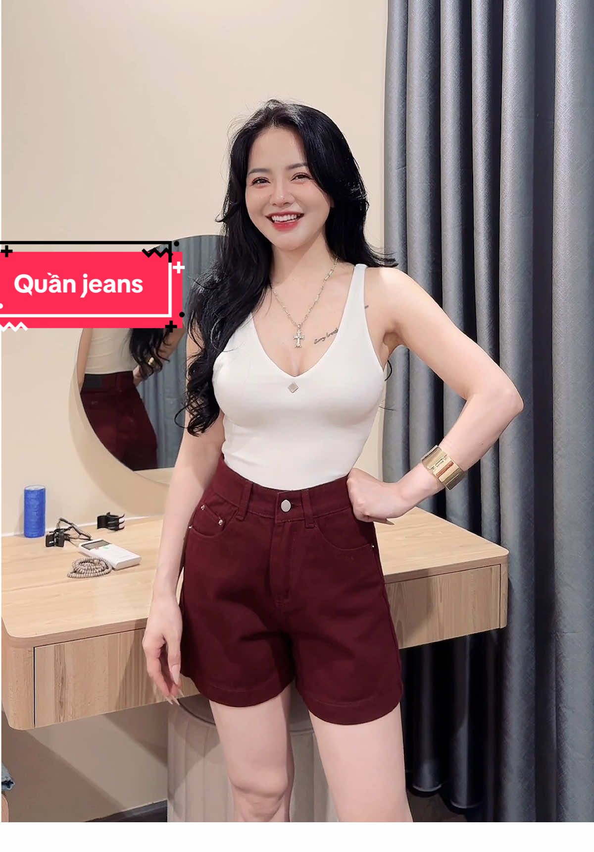 Em quần jeans phom dáng màu đẹp mê luôn ạ #quan #quansooc #quanjean #quanjeannu #quancapcao #quansoocnu #hottrend #xuhuong 
