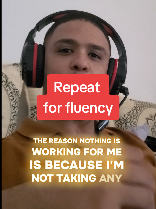 Fluency depends on many approaches. One of the best is to listen and repeat at the same time. Repeat with me and speak english more fluently. #coaching #fluentenglish #تعلم_اللغة_الانجليزية #qic #bachirchahrour 