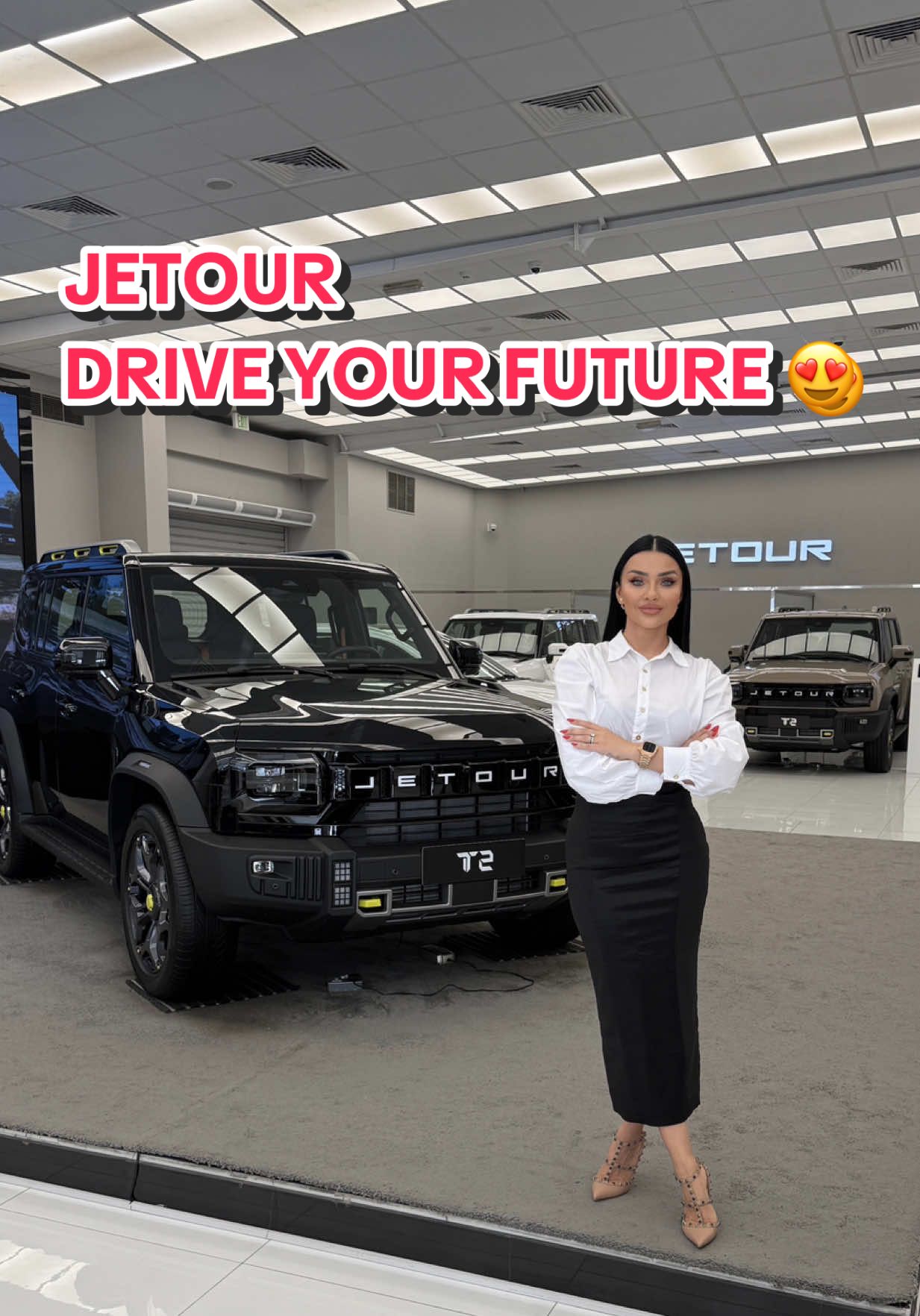 👸🏽 LIVE from the Jetour UAE showroom in Dubai 🤩 We're checking out their awesome SUVs and incredible offers, exclusively with Elite Group Holding! #jetour #suv #dubai #viral #cars #automotive #viraltiktok #tiktoklive #dubailife   @JetourUAE @The Elite Cars 