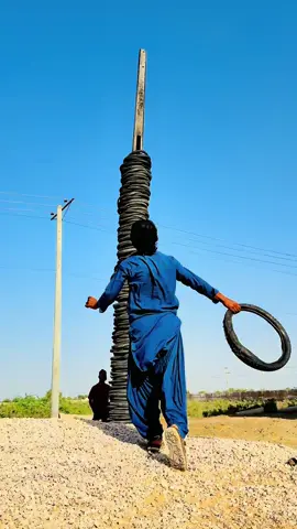 ###NEVER GIVE UP! 🛞️ Overcoming Obstacles in Tire Throwing!📈#ytstudio #ytshorts #youtube #shortstory 