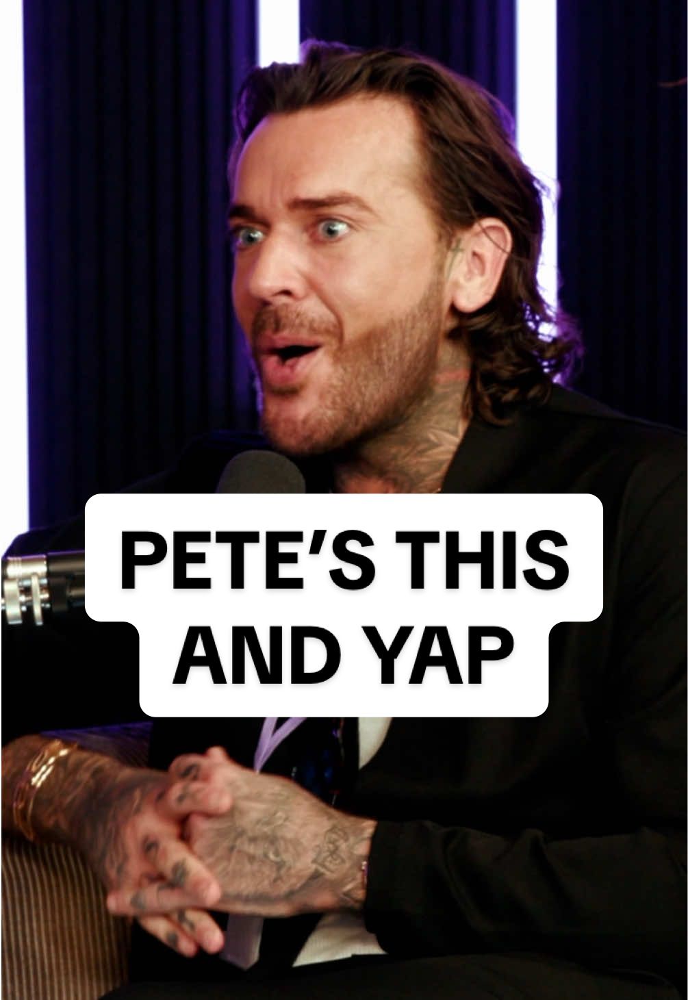 Pete reveals his ‘This and Yap…’ 🤣 #stayingrelevant #podcast #samandpete #thisandyap @Samthompsonuk