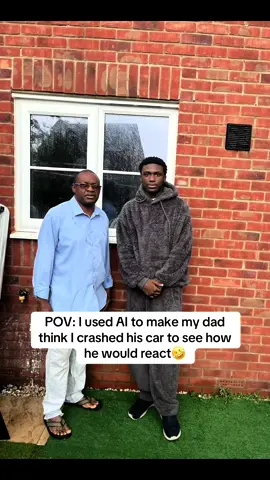 Why did he block me for🤣 #africandad #relatable #car #crash #prank 