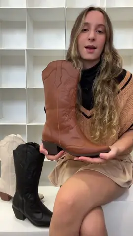 Bota Texana GiGiL Feminina Cano Alto Salto Médio Western Bordada