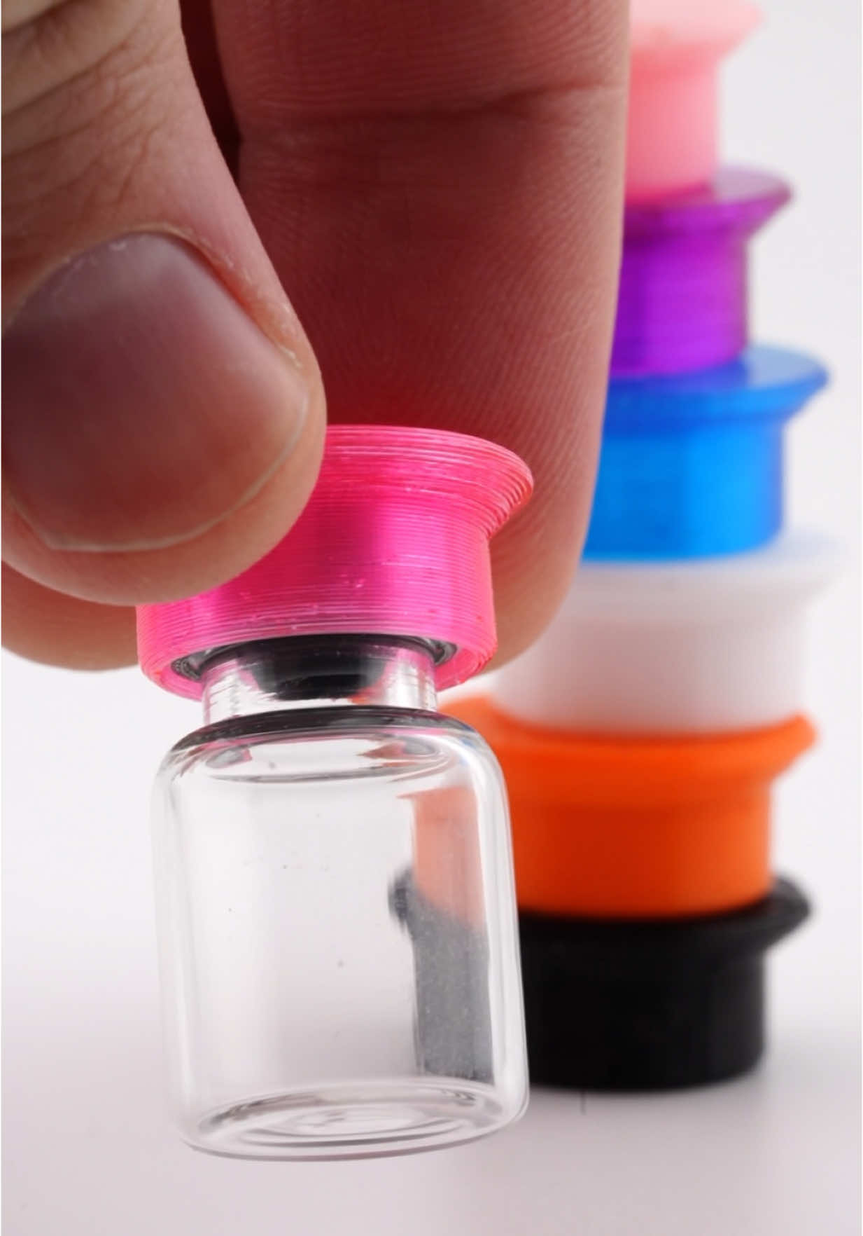 Flexible Vial Caps – Reseal Open or Reconditioned Vials 3ml to 100ml sizes Keep it clean. Reseal opened or reconditioned vials with our flexible caps 💉 Perfect for GLP-1 + peptide storage — whether you’re reusing or just staying organized. Now available on our TikTok shop! Link in bio #peptide #glp1 #vialcaps #labgear #vialguar