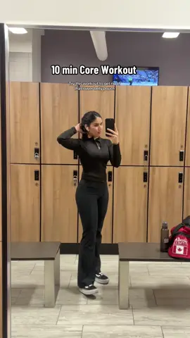 This core/ab workout + strength training (full body) + calorie deficit + clean diet = FLAT STOMACH  P.s- girls make sure to tuck your pelvis in to maintain neutral lower back while doing these.  #abworkout #bellyfat #coreworkout #workoutforwomen #personaltrainer #workoutfromhome #womenshealth #flattummy 