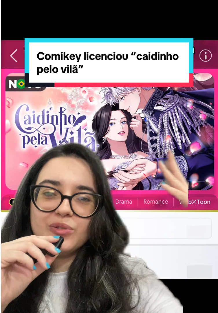 A @Comi-Kun vai lançar “Caidinho pela vilã” dia 21 de maio. 💖😍 #manhwa #manhwas #ivefallenfortheempiresgreatestvillainess #manhwavillainess 