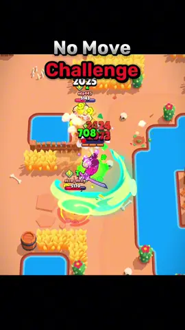 8 Kills No Move Challenge #brawlstars 