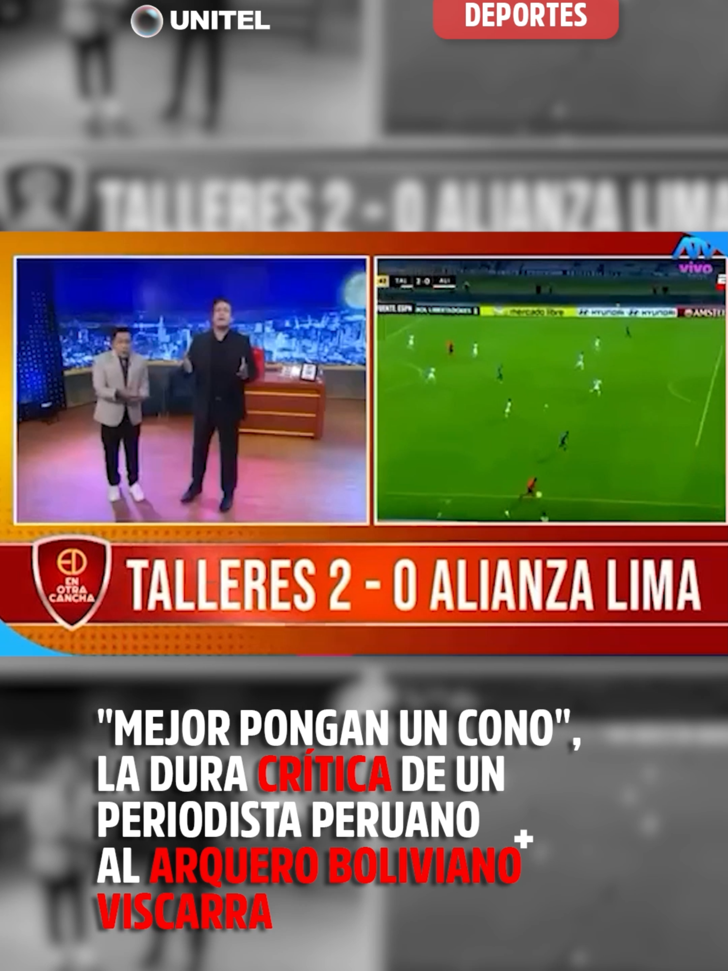 El periodista y exarquero peruano, Paco Bazán, criticó duramente al arquero boliviano Guillermo Viscarra por la derrota de Alianza Lima ante Talleres en la Copa Libertadores. Pese a que el duelo fue el anterior jueves, el clip recientemente se ha vuelto viral por los duros cuestionamientos: 