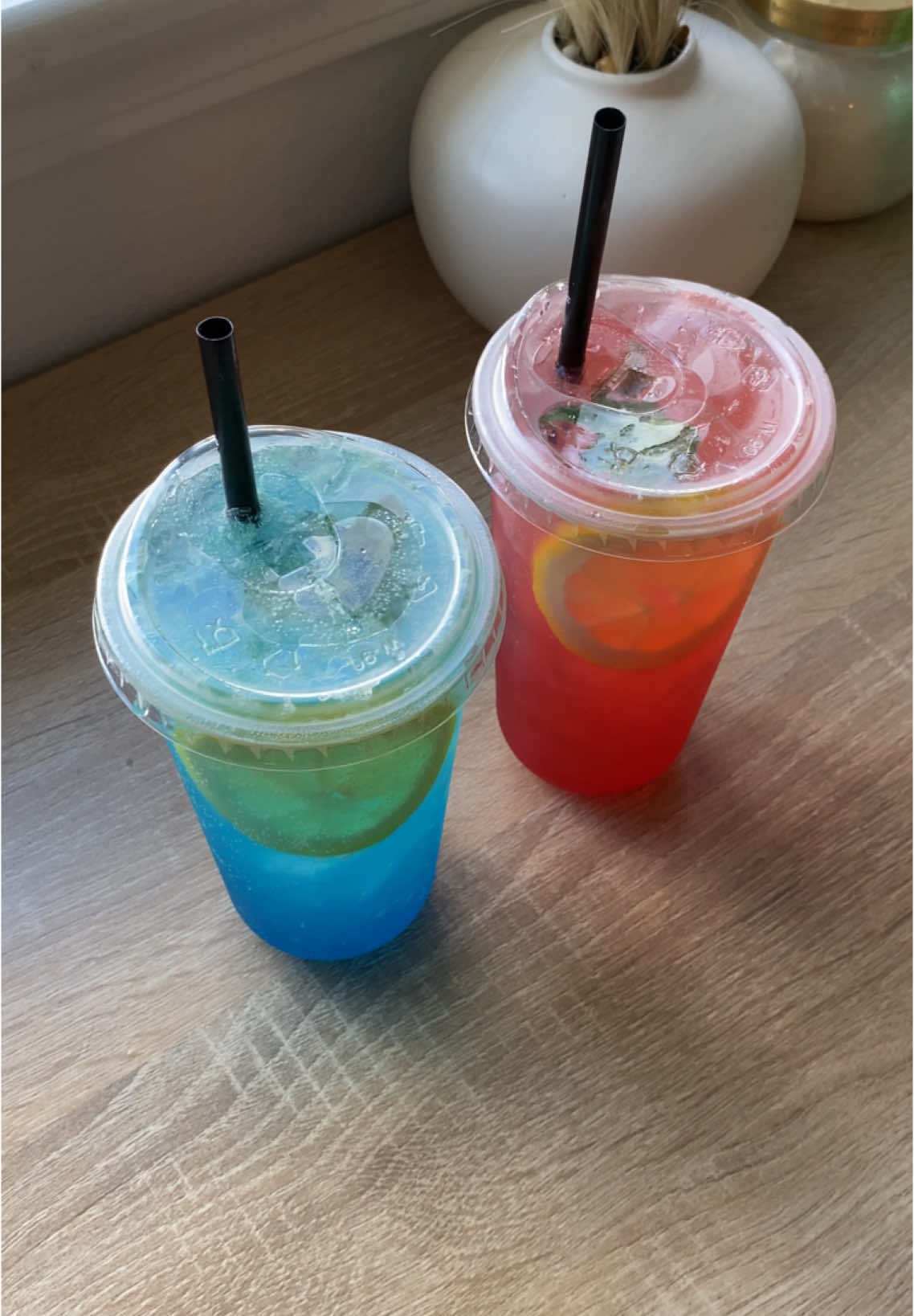 blue raspberry and red raspberry lemonade sprite refreshers 🍋🦋🌸  @Sprite @Torani #lemonadesprite #simplylemonade #lemonade #refresher #blueraspberry  #redraspberry #iceddrinks #drinksidea 