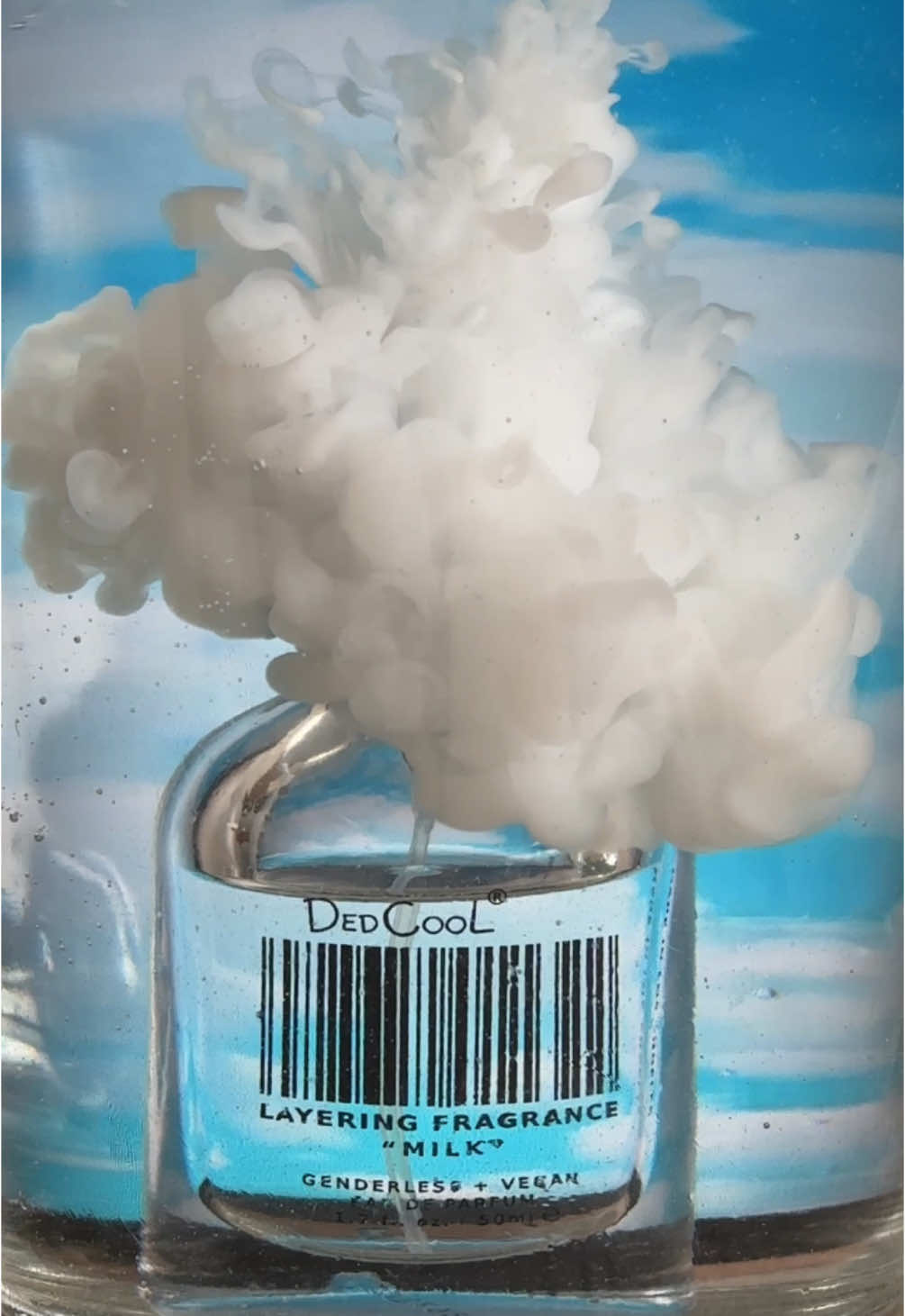 Milk but make it ded cool 🥛✨ layering never smelled this good. It’s not just perfume, it’s a whole mood.  DedCool Milk smells like nostalgia, comfort, and effortless cool. Creamy musk meets soft amber in a barely-there finish that lingers like silk on skin. Think: fresh-out-the-shower vibes, wrapped in warm laundry, and topped with soft skin musk. Safe to say, I am OBSESSED!!  @dedcool  #DedCool #DedCoolMilk #SkinScent #FragranceLayering #SmellsLikeSkin #CleanBeauty #scentoftheday #viralfragrance 