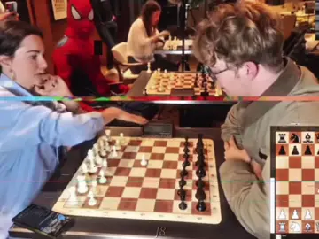 Dina vs LA DANSE DES CAVALIERS !!!@Gartin59 #gartin#edit#dina #chess 
