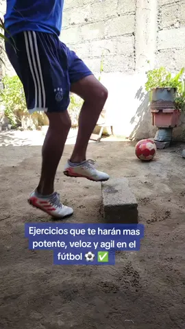 mejora tu potencia, velocidad y agilidad en el fútbol ⚽️ ✅️ #velocidad #agilidad #potencia #futbol 
