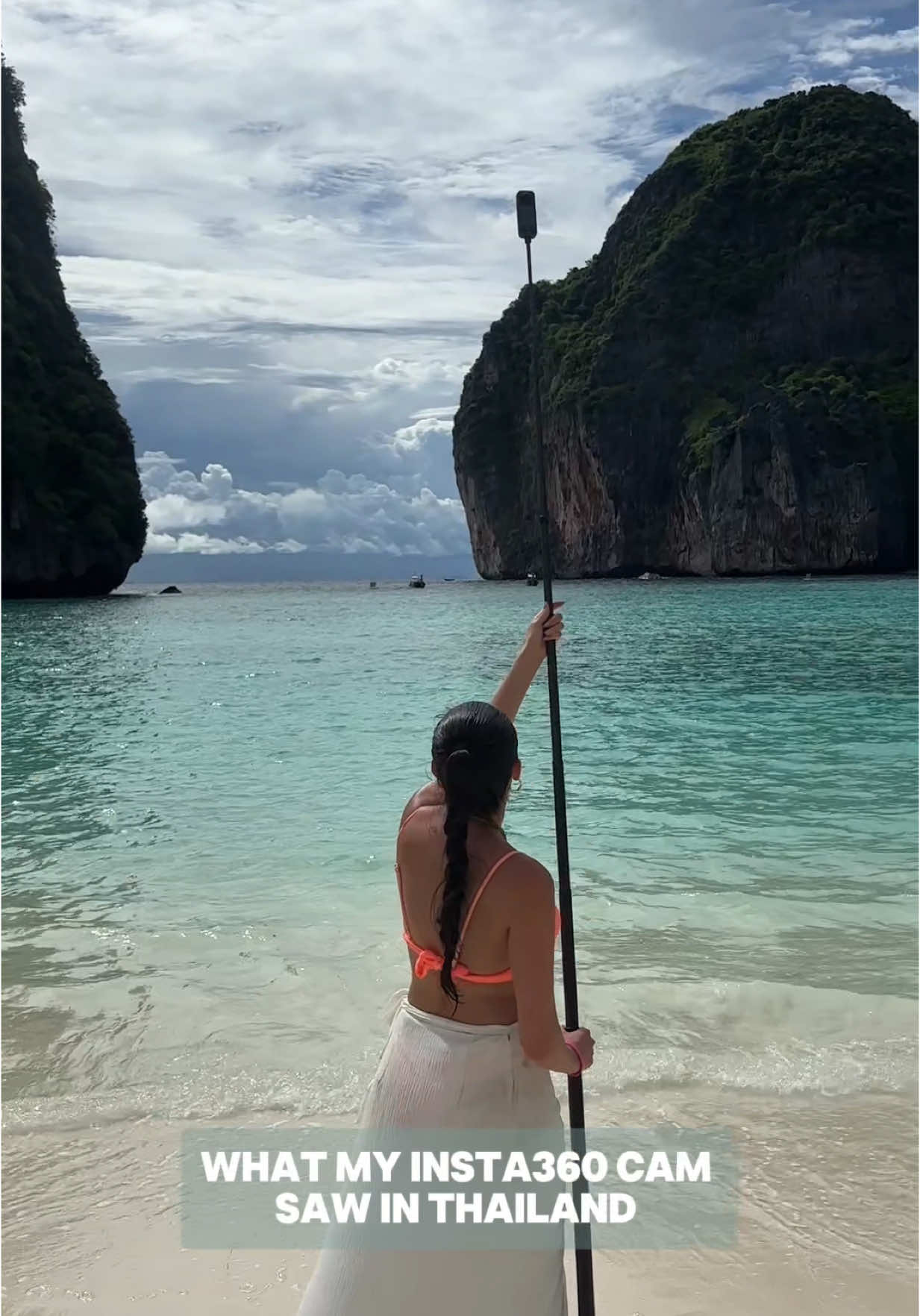 Exploring Thailand with my new @Insta360_official X5 and it is mind blowing. #ad Just hit record and edit later because you can frame it however you want. No drone? No Problem!!! My travel content is going to be on another level from now on If you love filming content, then you have to add this magic camera to your collection #Insta360 #Insta360X5 #Insta360Partner #360camera #Thailand #TravelGear #ContentGirlies #ShootFirstFrameLater #TravelReels #phuket #phuketthailand #thailandtiktok 