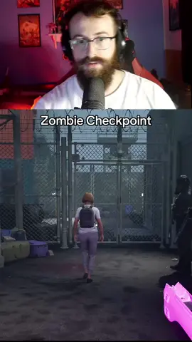 Playing Quarantine Zome the last checkpoint and this happened.. #zombiegames #horrorgame #zombie #funny #horrorgames #gaming 