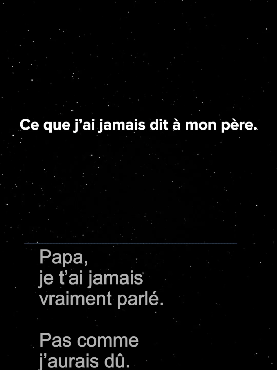 Ce que j'ai jamais dit à mon père...❤️‍🩹 #parole #prt #papa #amour 