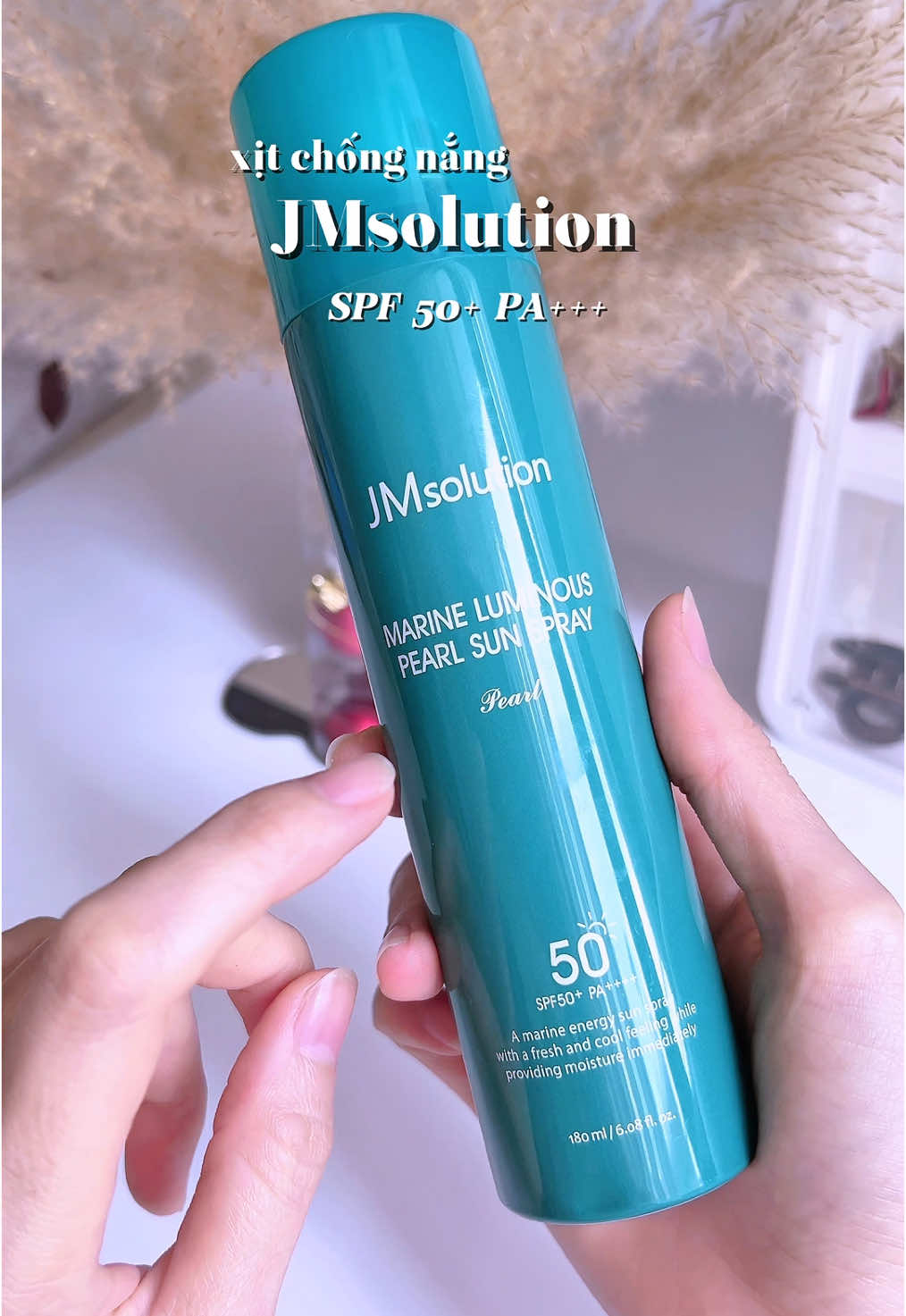 xịt chống nắng toàn thân vừa chống nắng vừa dưỡng da luôn nè mí b ơi #xitchongnang #jmsolution #xitchongnangjmsolution #xitchongnangduongtrang 