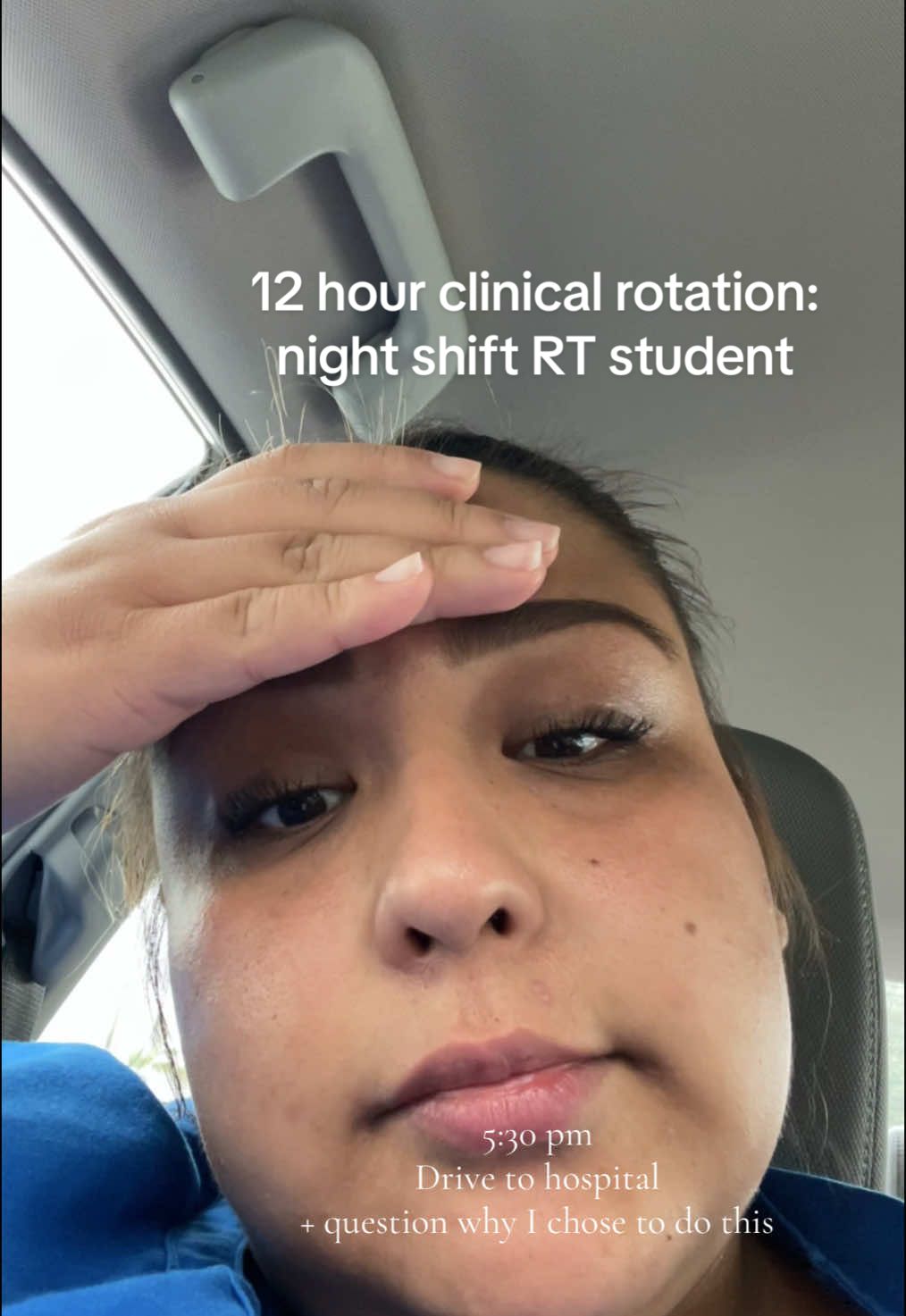 Anyone else struggling through night shift right now??  #respiratorytherapist #futurerespiratorytherapist #rrt #respiratory #dreamjob #collegelife #nightshift #firstnightrotation #foryoupage #fyp #clinicalrotations #concordecareercollege #newgrad 
