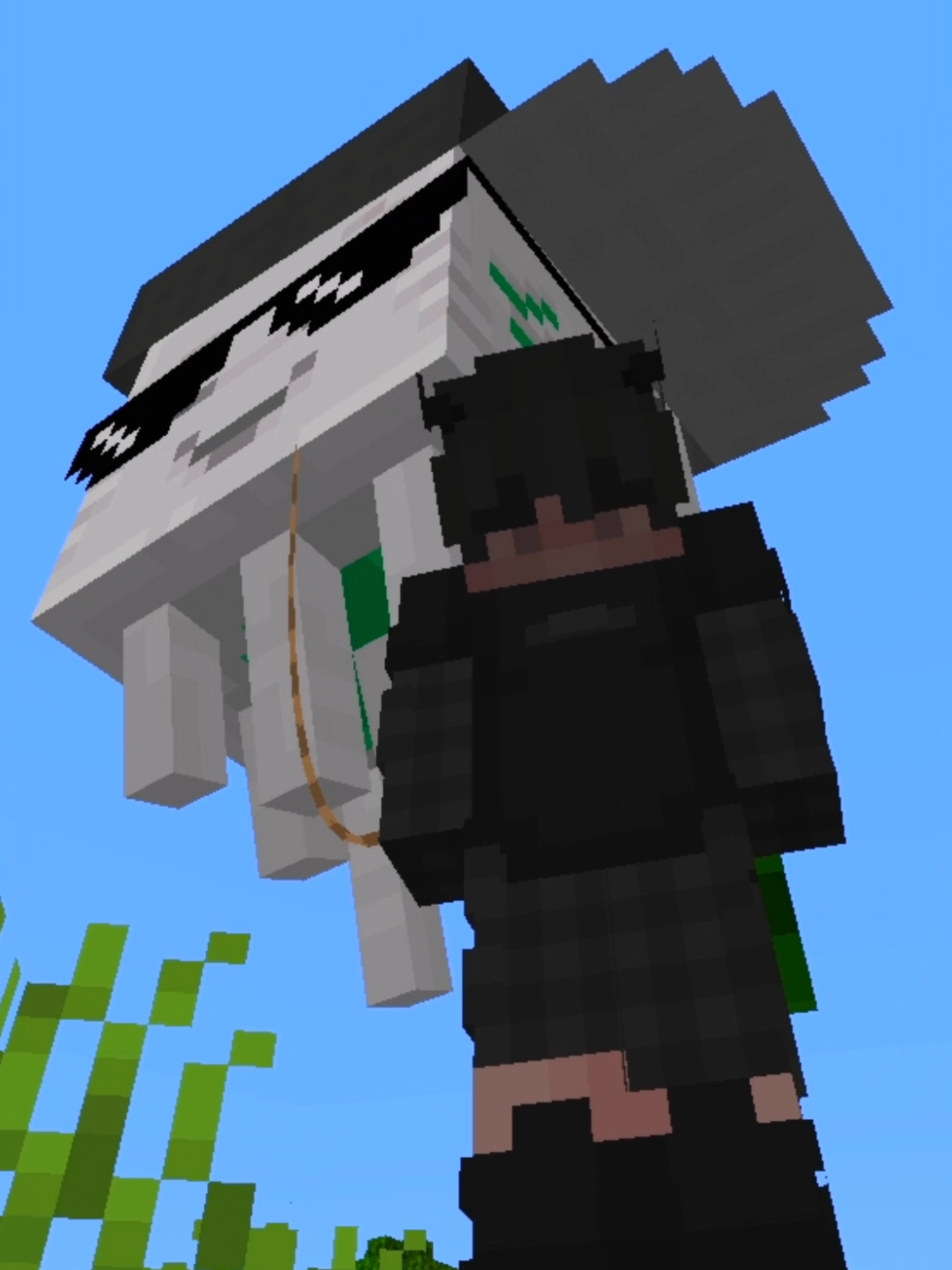 EXISTEN VARIANTES DE LOS GHASTS FELICES EN Minecraft 😳😳👍 #minecraft #fyp