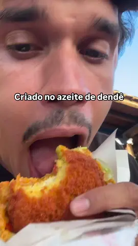Voce achou que nao ia comer meu acarajé hoje ne