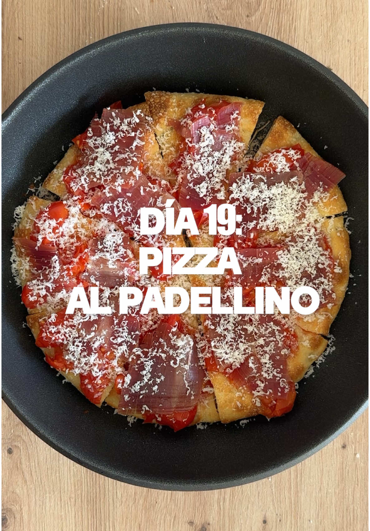 DÍA 19: Reto 30 Pizzas en 30 Días: PIZZA AL PADELLINO  #pizza #pizzalover #pizzaiolo #pizzanapoletana #pizzatime 