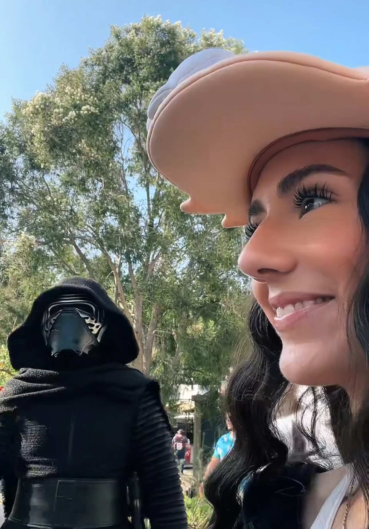 why is the dark side kind of… hot? oop #starwars #batuu #stormtrooper #disney #tiktoklive #livehighlights #fyp 
