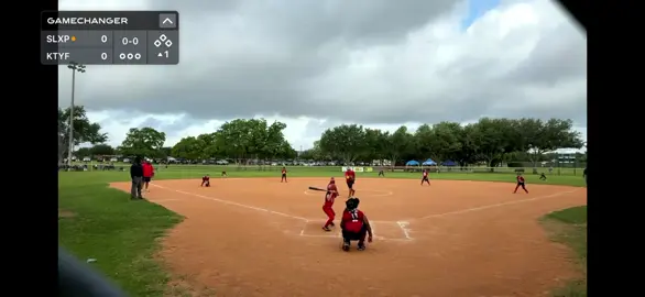 This is what hard work does. Last weekend she didn’t like how she batted so she started to train hard during the week to fix that issue and came back hot this weekend 🔥. Good job princess! 