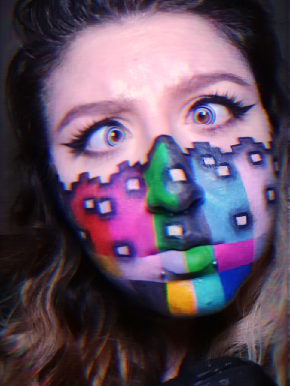 My look for the Charlie and the Chocolate Factory collab for @Uplifting Goddess Beauty👑 as Mike Teavee 📺🕹🎮👾🍫 #fyp #upliftinggoddessbeauty #charlieandthechocolatefactory #willywonkaandthechocolatefactory #wonka #wonkachocolate #miketeavee #glitch #tv #television #videogame #pixels #charlieandthechocolatefactorymakeup #miketeaveemakeup #glitchmakeup #tvmakeup #televisionmakeup #videogamemakeup #pixelsmakeup #selftaughtmua #underratedmua 