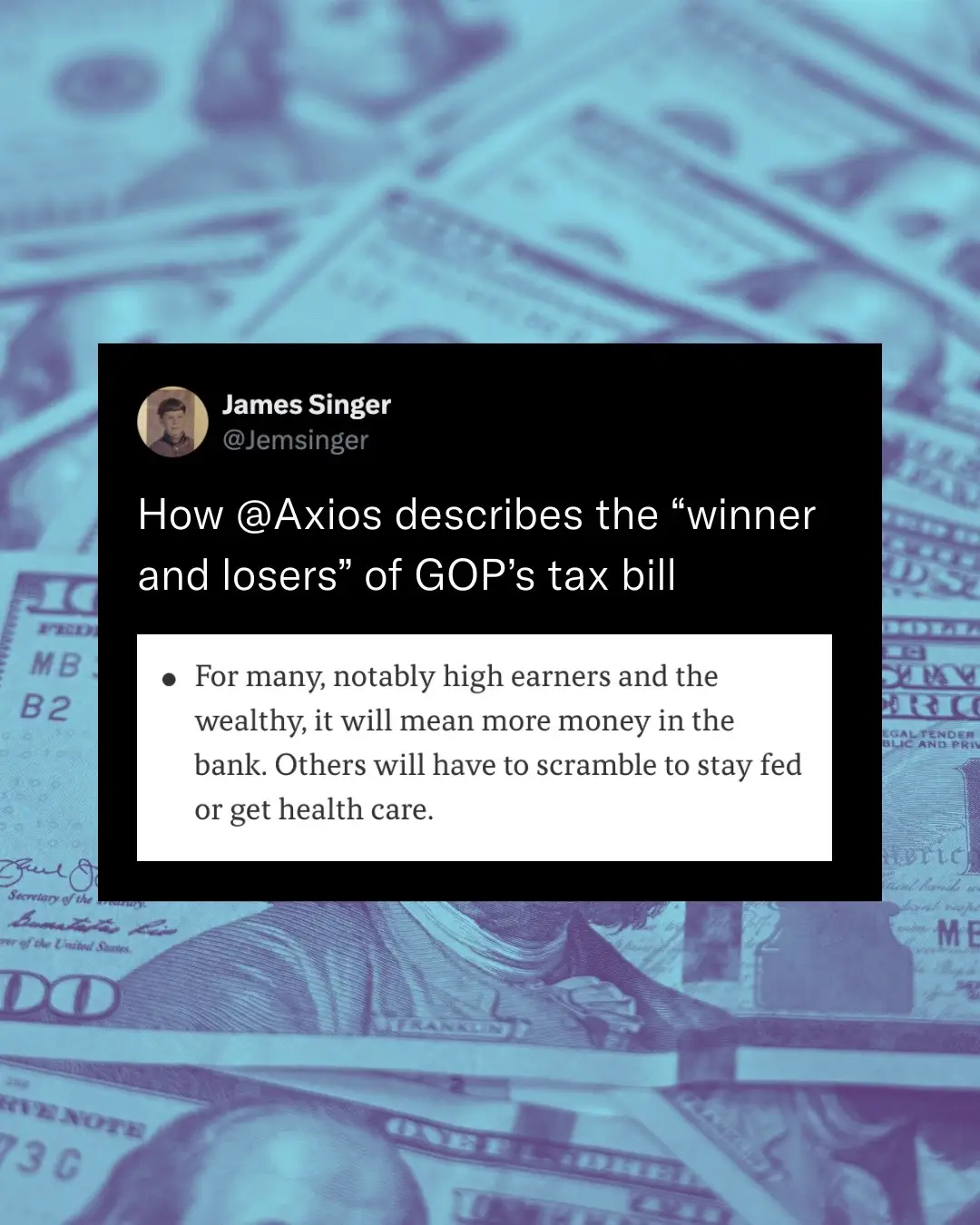 This is the bad place #workersrights #corporategreed #taxbill #gop 