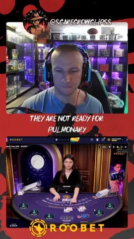 They are not ready for Pulmonary #pulmonary #kickclips #roobet