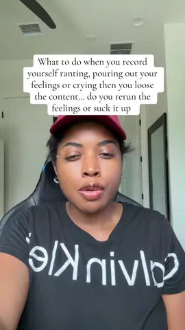 Ranting episode 104| What to do when you record yourself pouring out your feelings, thoughts or crying and you loose the footage. Cuz I sucked it up…I’m tired lol 