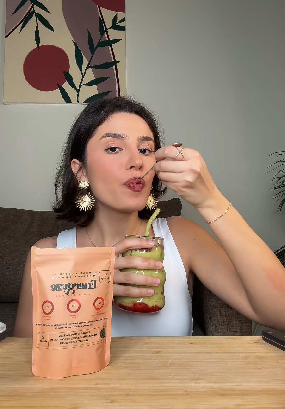 Avocado smoothie ft. @getenergyze ❗️10% off your first order❗️