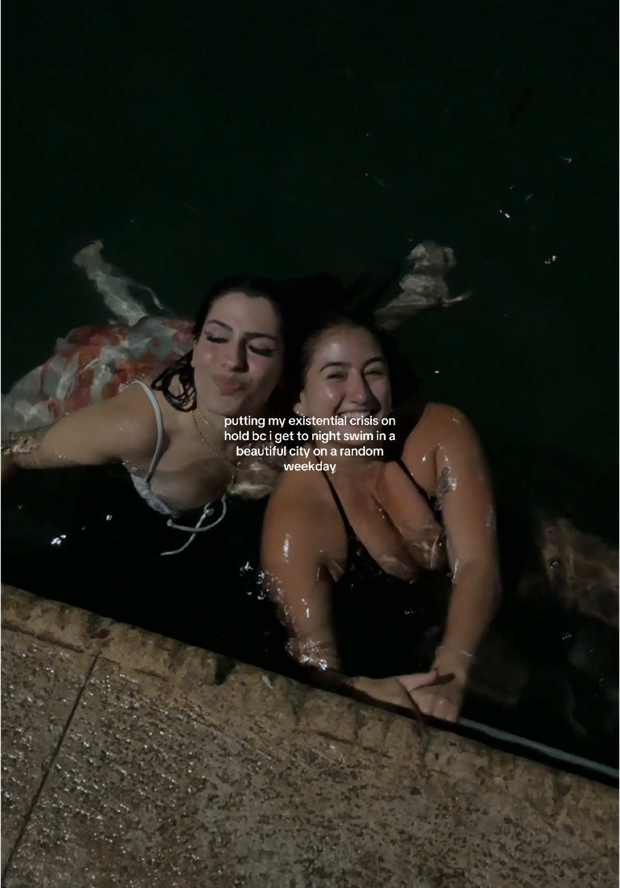 i’ll be here every night moving forward thank uuuuu  #bartonsprings #nightswim #austintx #visitaustin #thingstodo 