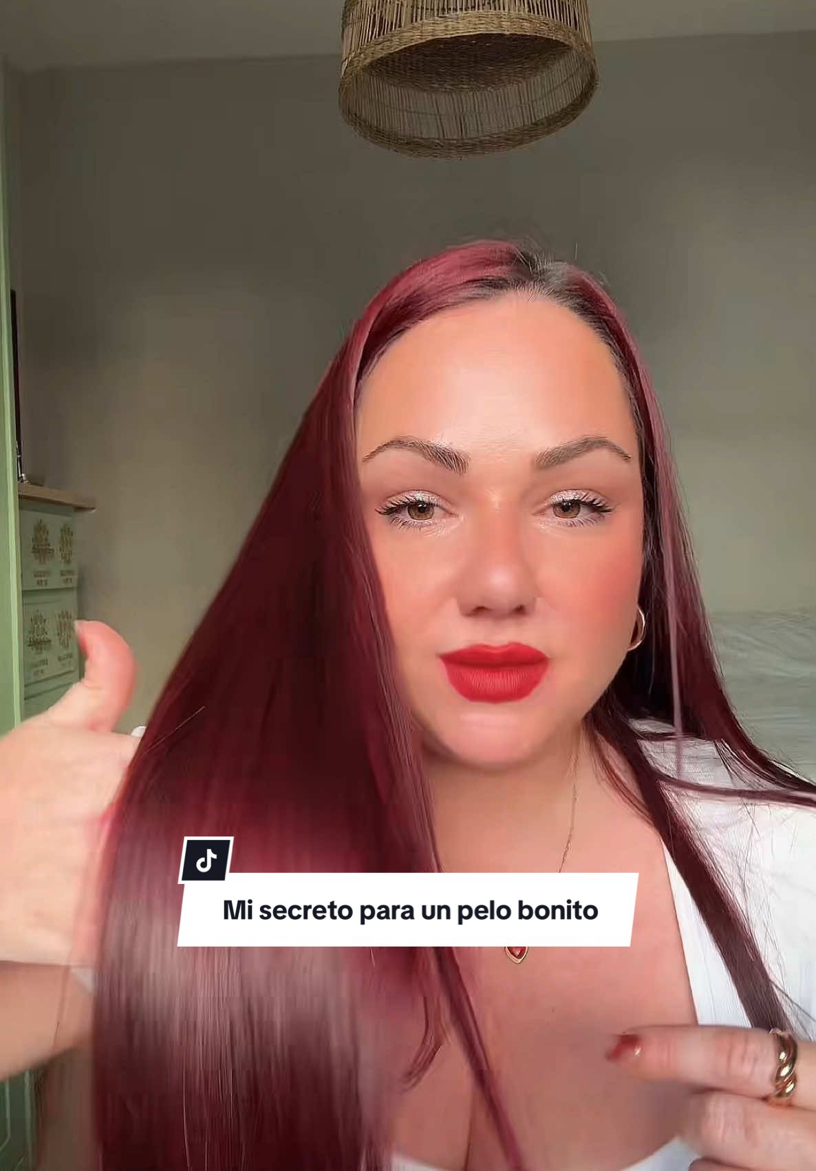 Amiga te cuento mi secreto para un pelo bonito, sano, saludable, sin frizz como recién salida de la peluquería #botoxcapilar #pelobonito #cabelloperfecto #pelosano #cabellolargo #pelobrillante 