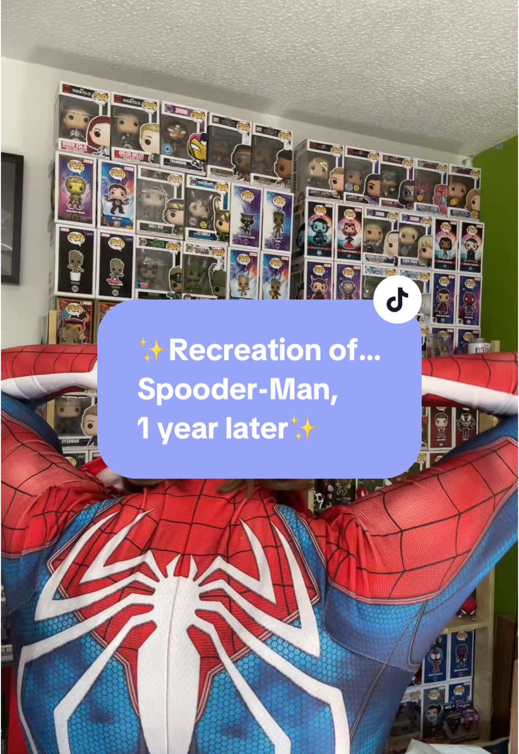 HOW HAS IT BEEN A YEAR SINCE MY SPOODER-MAN VIDEO BLEW UP?!? had to recreate the iconic video! Hope you enjoy 🤪  ✨Use my code ec15 for 15% off spidey suits at Printcostume.com✨ #spoodermanrelates #spoodeman #spoodermanchallenge #spiderman #spidey #spidermancosplay #spidermancostume #spidermanmask #cosplayer #cosplay #spoodersoftiktok #spidermantiktok #spiderverse #sonyspiderman #marvelstudios #spiderman2 #marvelspiderman #insomniacspiderman #spidermanps4 #spidermanps5 #printcostume #spidermancosplayer #fyp #fyppp #trendingsound #trendiing #tbt #tbtiktok  @Marvel Entertainment @Disney @Sony 